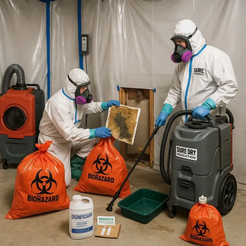 Contaminated Water Handling Protocols process in Munroe Falls, OH